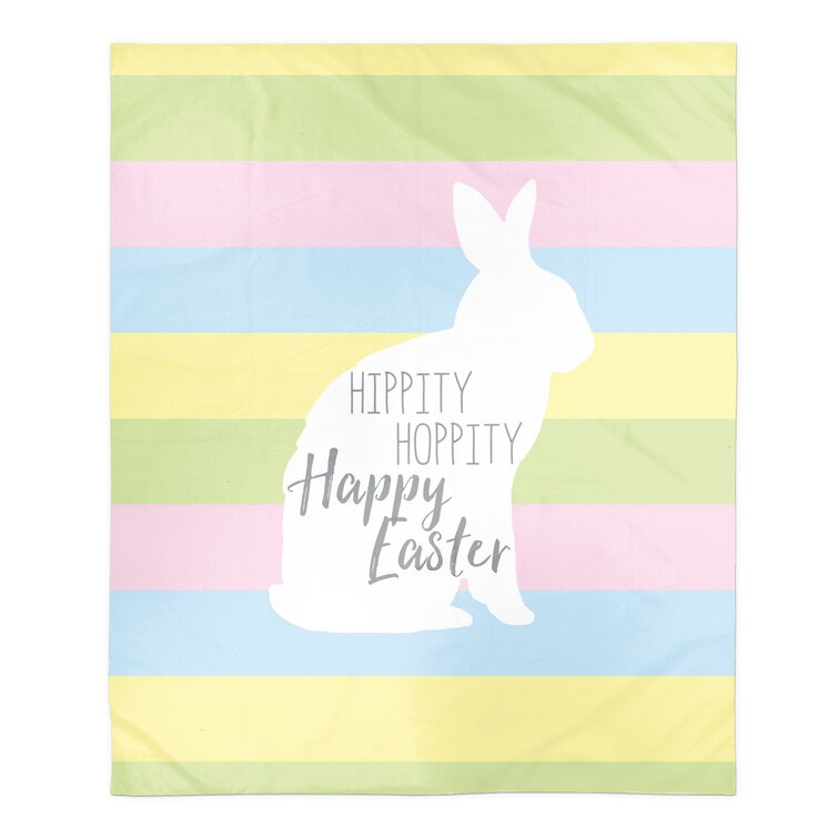 Easter fleece online blanket